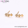 64473 Xuping shopping online well design fine gold three pieces jewelry set micro pave gemstones